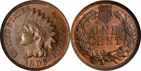 1906 Indian Cent. MS-64 RB (ANACS). OH.
PCGS# 2224. NGC ID: 2293.
Estimate: $0.00- $0.00