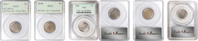 Lot of (3) Mint State 1860s Shield Nickels. (PCGS). OGH.
Included are: 1867 No Rays, MS-63, First Generation; 1868 MS-62, First Generation; and 1869 ...