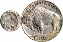 1915 Buffalo Nickel. MS-65 (PCGS). OGH--First Generation.
PCGS# 3927. NGC ID: 22R7.
Estimate: $0.00- $0.00