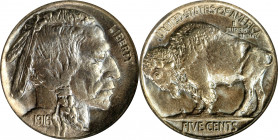1916 Buffalo Nickel. MS-65 (NGC). OH.
PCGS# 3930. NGC ID: 22RA.
Estimate: $0.00- $0.00