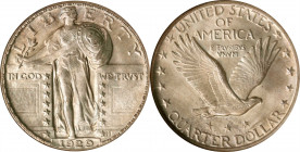 1929 Standing Liberty Quarter. MS-63 (NGC). OH.
PCGS# 5772. NGC ID: 2442.
Estimate: $0.00- $0.00