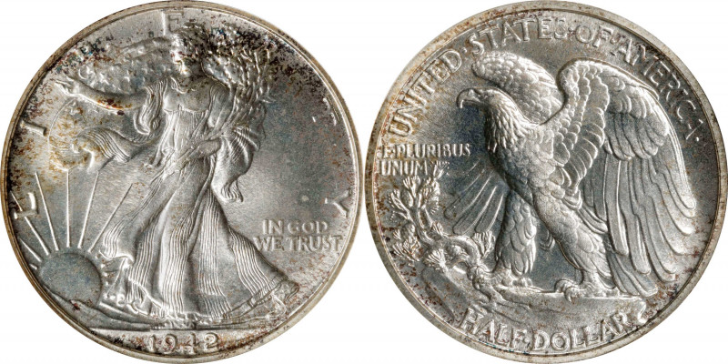 1942 Walking Liberty Half Dollar. Proof-65 (NGC). OH.
PCGS# 6642. NGC ID: 27V9....