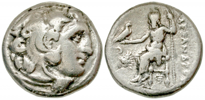 "Macedonian Kingdom. Alexander III the Great. 336-323 B.C. AR drachm (16.5 mm, 3...