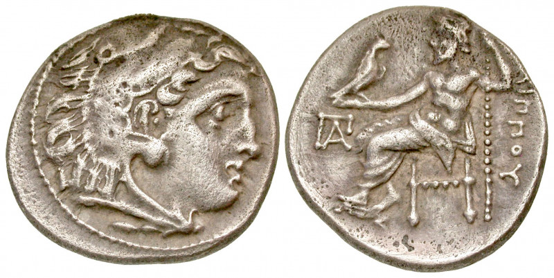 "Macedonian Kingdom. Philip III Arrhidaios. 323-317 B.C. AR drachm (18.1 mm, 4.1...