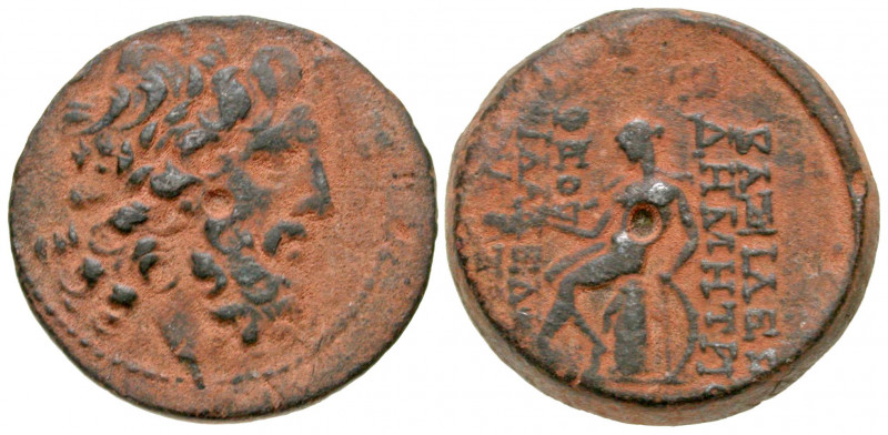 "Seleukid Kingdom. Demetrios II Nikator. First reign, 146-138 B.C. 23.3 mm, 13.0...