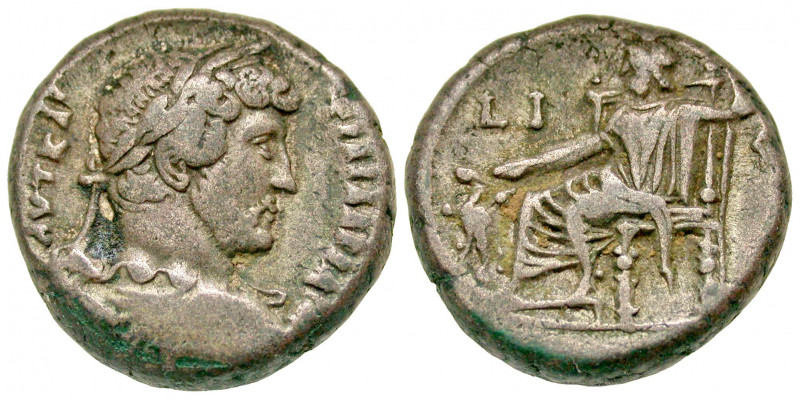 "Egypt, Alexandria. Hadrian. A.D. 117-138. BI tetradrachm (23.2 mm, 13.74 g, 11 ...