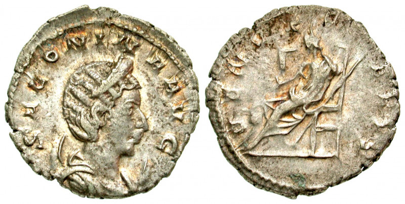 "Salonina. Augusta, A.D. 254-268. BI antoninianus (22.11 mm, 2.89 g, 7 h). Colog...