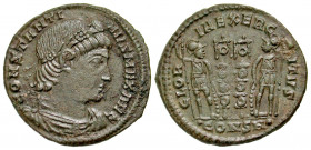 "Constantine I. A.D. 307/10-337. AE follis (19.07 mm, 2.12 g, 11 h). Constantinople mint, Struck A.D. 330-335. CONSTANTI-NVS MAX AVG, rosette-diademed...