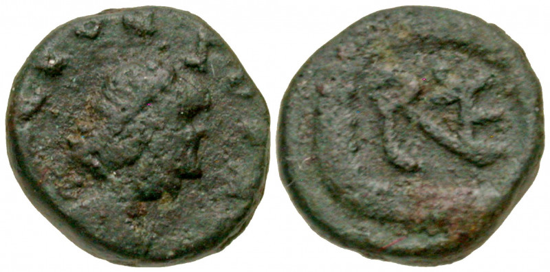 "Leo I. A.D. 457-474. AE nummus (10.1 mm, 1.19 g, 7 h). Alexandria mint (?), Str...