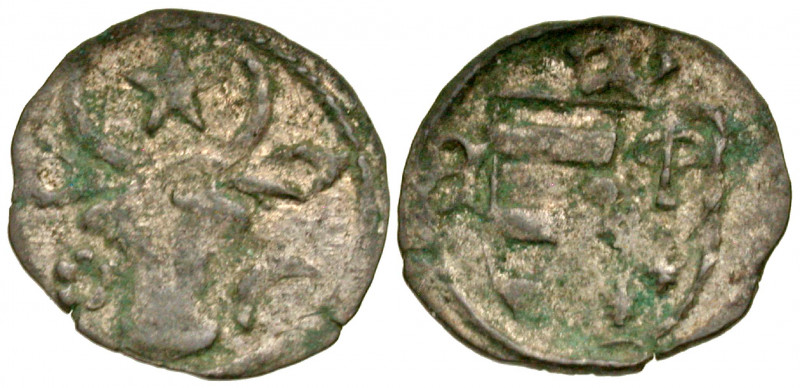 "Moldavia. Alexandru cel Bun (the Kind). 1400-1432. BI half gross (13.7 mm, .41 ...