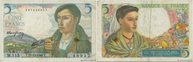 Country : FRANCE 
Face Value : 5 Francs BERGER 
Date : 23 décembre 1943 
Period/Province/Bank : Banque de France, XXe siècle 
Catalogue reference : F....
