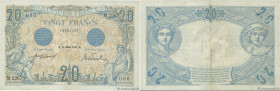 Country : FRANCE 
Face Value : 20 Francs BLEU 
Date : 23 juillet 1912 
Period/Province/Bank : Banque de France, XXe siècle 
Catalogue reference : F.10...