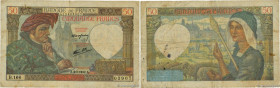 Country : FRANCE 
Face Value : 50 Francs JACQUES CŒUR 
Date : 05 février 1942 
Period/Province/Bank : Banque de France, XXe siècle 
Catalogue referenc...