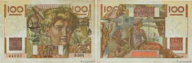 Country : FRANCE 
Face Value : 100 Francs JEUNE PAYSAN filigrane inversé 
Date : 06 août 1953 
Period/Province/Bank : Banque de France, XXe siècle 
Ca...