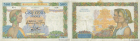 Country : FRANCE 
Face Value : 500 Francs LA PAIX 
Date : 04 janvier 1940 
Period/Province/Bank : Banque de France, XXe siècle 
Catalogue reference : ...