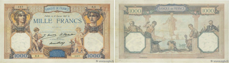 Country : FRANCE 
Face Value : 1000 Francs CÉRÈS ET MERCURE 
Date : 12 février 1...