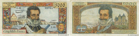 Country : FRANCE 
Face Value : 5000 Francs HENRI IV 
Date : 02 janvier 1958 
Period/Province/Bank : Banque de France, XXe siècle 
Catalogue reference ...