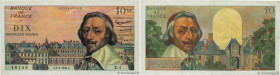 Country : FRANCE 
Face Value : 10 Nouveaux Francs RICHELIEU 
Date : 05 mars 1959 
Period/Province/Bank : Banque de France, XXe siècle 
Catalogue refer...