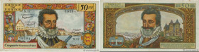 Country : FRANCE 
Face Value : 50 Nouveaux Francs HENRI IV 
Date : 07 avril 1960 
Period/Province/Bank : Banque de France, XXe siècle 
Catalogue refer...