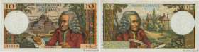 Country : FRANCE 
Face Value : 10 Francs VOLTAIRE Spécimen 
Date : (1963) 
Period/Province/Bank : Banque de France, XXe siècle 
Catalogue reference : ...