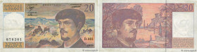 Country : FRANCE 
Face Value : 20 Francs DEBUSSY à fil de sécurité 
Date : 1990 
Period/Province/Bank : Banque de France, XXe siècle 
Catalogue refere...