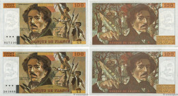 Country : FRANCE 
Face Value : 100 Francs DELACROIX Lot 
Date : 1978 
Period/Province/Bank : Banque de France, XXe siècle 
Catalogue reference : F.68....