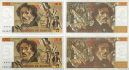 Country : FRANCE 
Face Value : 100 Francs DELACROIX Lot 
Date : 1978 
Period/Province/Bank : Banque de France, XXe siècle 
Catalogue reference : F.68....
