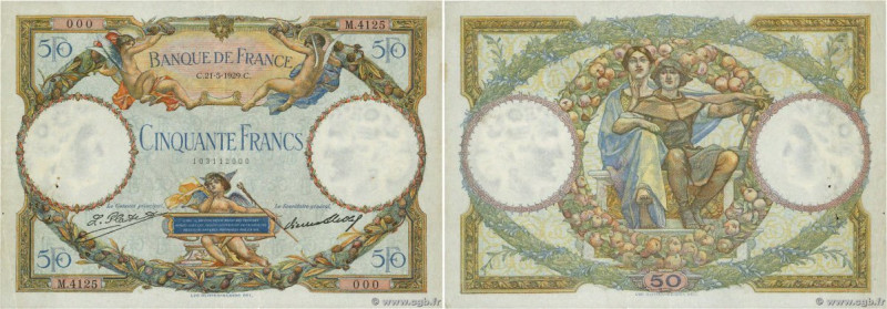 Country : FRANCE 
Face Value : 50 Francs LUC OLIVIER MERSON Numéro spécial 
Date...