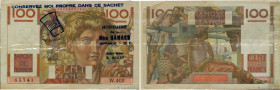 Country : FRANCE regionalism and miscellaneous 
Face Value : 100 Francs JEUNE PAYSAN 
Date : 06 septembre 1951 
Period/Province/Bank : Échantillons - ...