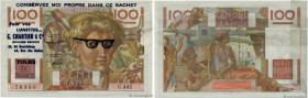 Country : FRANCE regionalism and miscellaneous 
Face Value : 100 Francs JEUNE PAYSAN 
Date : 03 avril 1952 
Period/Province/Bank : Échantillons - Essa...