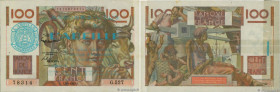 Country : FRANCE regionalism and miscellaneous 
Face Value : 100 Francs JEUNE PAYSAN 
Date : 02 janvier 1953 
Period/Province/Bank : Échantillons - Es...