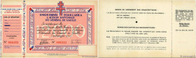 Country : FRANCE regionalism and miscellaneous 
Face Value : 12000 Francs 
Date : 1950 
Period/Province/Bank : Politique 
Alphabet - signatures - seri...