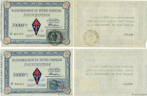Country : FRANCE regionalism and miscellaneous 
Face Value : 50000 Francs Lot 
Date : (1947) 
Period/Province/Bank : Politique 
Alphabet - signatures ...
