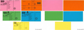 Country : FRANCE 
Face Value : 20 à 500 Francs Lot 
Date : (1968-1981) 
Period/Province/Bank : Banque de France, XXe siècle 
Catalogue reference : F. ...