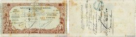 Country : NEW CALEDONIA 
Face Value : 100 Francs 
Date : 02 juin 1874 
Period/Province/Bank : Traite 
Catalogue reference : K.- 
Alphabet - signatures...