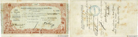 Country : NEW CALEDONIA 
Face Value : 2000 Francs 
Date : 26 février 1876 
Period/Province/Bank : Traite 
Catalogue reference : K.90var 
Alphabet - si...