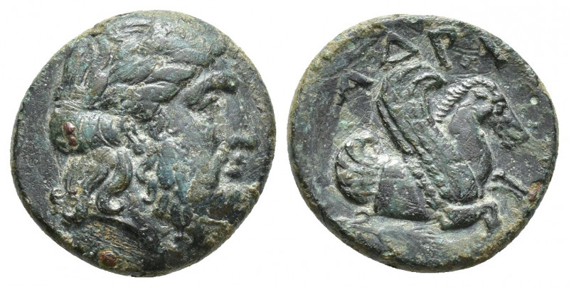 Mysia. Adramytteion circa 350-300 BC. Bronze Æ (16mm., 4.00g ) Laureate head of ...
