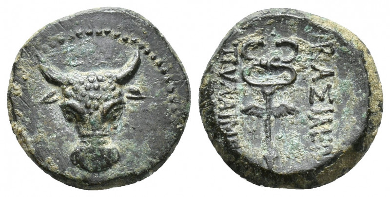Paphlagonian Kingdom. Pylaimenes II/III Euergetes. Ca. 133-103/95 B.C. Æ (16.5 m...