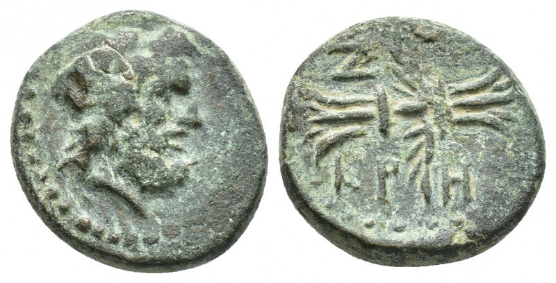 PISIDIA. Kremna. Amyntas (King of Galatia, 39-25). Ae. (16mm, 4.9 g) Obv: Head o...