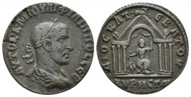 Syria, Cyrrhestica. Cyrrhus. Philip II. A.D. 247-249. AE sestertius cognate (27 mm, 13.6 g ). Antioch mint, struck A.D. 247-249. AY[TOK K M ΙΟ]ΥΛI ΦΙΛ...