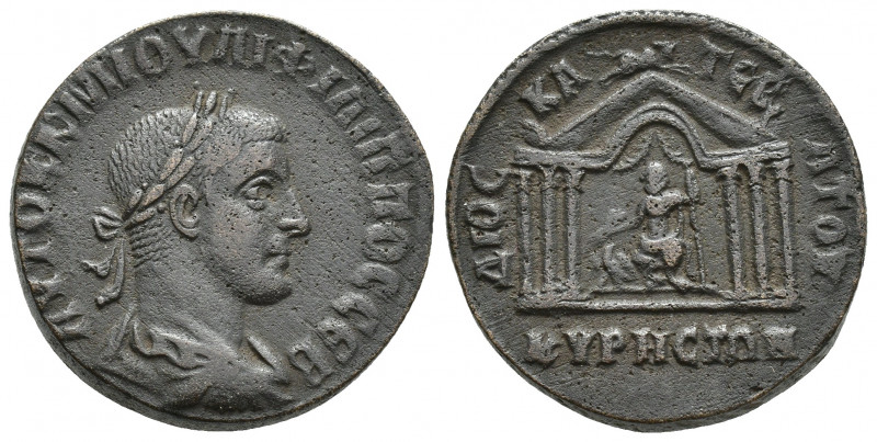 Syria, Cyrrhestica. Cyrrhus. Philip II. A.D. 247-249. AE sestertius cognate (27....