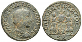 PISIDIA. Antiochia. Gordian III , 238-244. 'Sestertius' (32 mm, 24.9 g ). IMP CAES M ANT GORDIANVS AVG Laureate, draped and cuirassed bust of Gordian ...