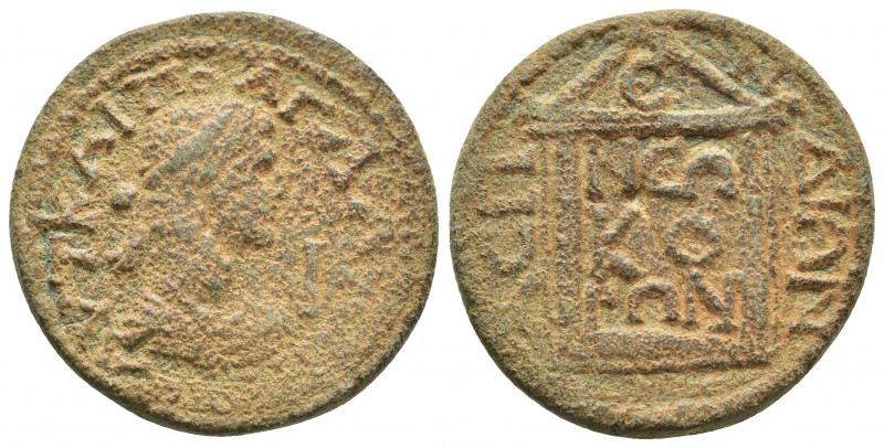 Pamphylia. Aspendos, Gallienus, Æ (29mm, 18.5g ) AD 253-268. AVT KAI ΠO ΛI ΓAΛΛI...