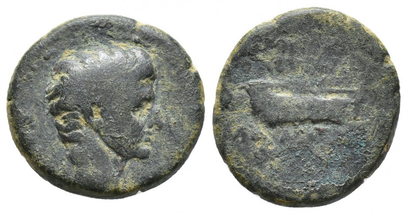 PHRYGIA. Laodicea ad Lycum. Tiberius (14-37). Ae. (19mm, 5.3 g) Dioscourides, ma...