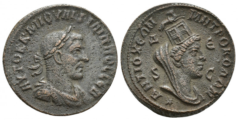 SYRIA, Seleucis and Pieria. Antioch. Philip II. 247-249 AD. Æ (29mm, 15.8 g). La...