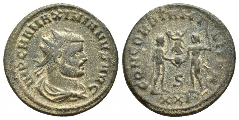 Maximianus Antoninianus, Heraclea (286-305 AD). AE (22 mm, 3.7 g), Heraclea, 292...