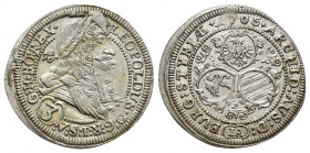 AUSTRIA. Holy Roman Empire. Leopold I (Emperor, 1658-1705). 3 Kreuzer (1705-IA). St. Veit. (21mm, 1.8 g) Obv: LEOPOLDVS D G R I S A G H BO REX. Laurea...