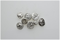 Ancient coins mixed lot 8 pieces SOLD AS SEEN NO RETURNS.