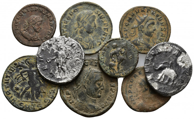 Ancient coins mixed lot 9 pieces SOLD AS SEEN NO RETURNS.