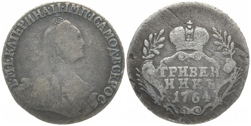 RUSSLAND GROSSFUERSTENTUM / KAISERREICH
Katharina II., 1762 - 1796. Griwennik 1...